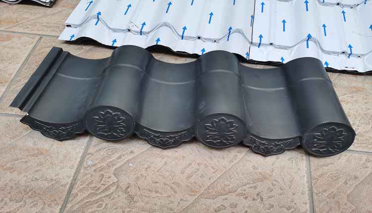 仿古筒瓦，鋁鎂錳筒瓦